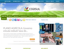 Tablet Screenshot of coasul.com.br